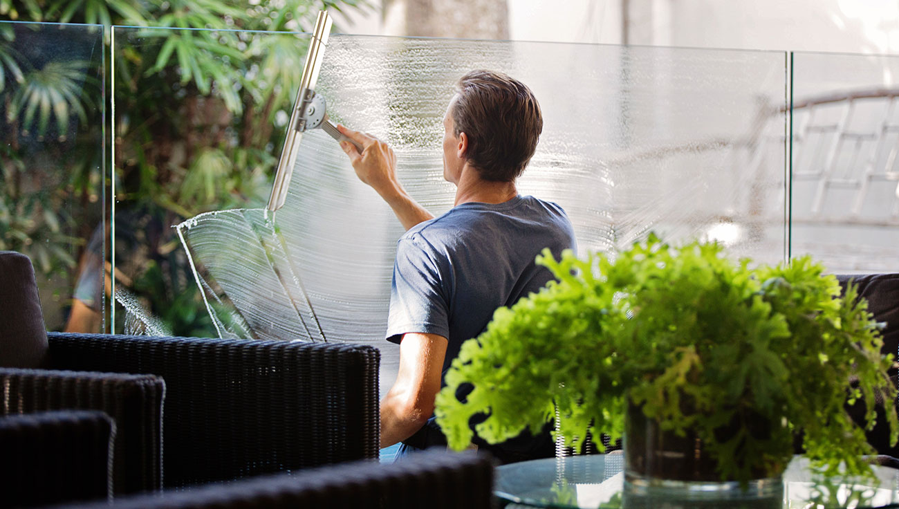 Man Cleaning Window 1
